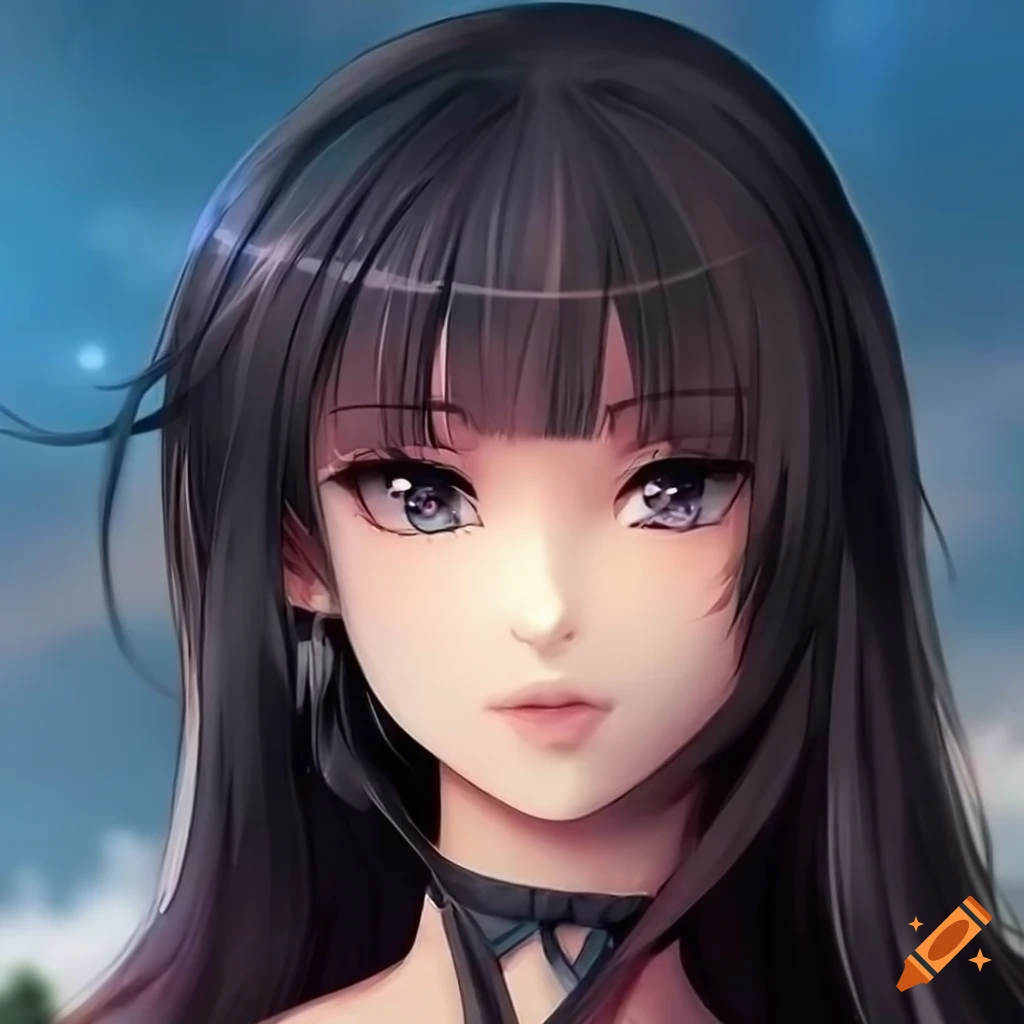 Brunette Anime Girl OFF Pinnaxis