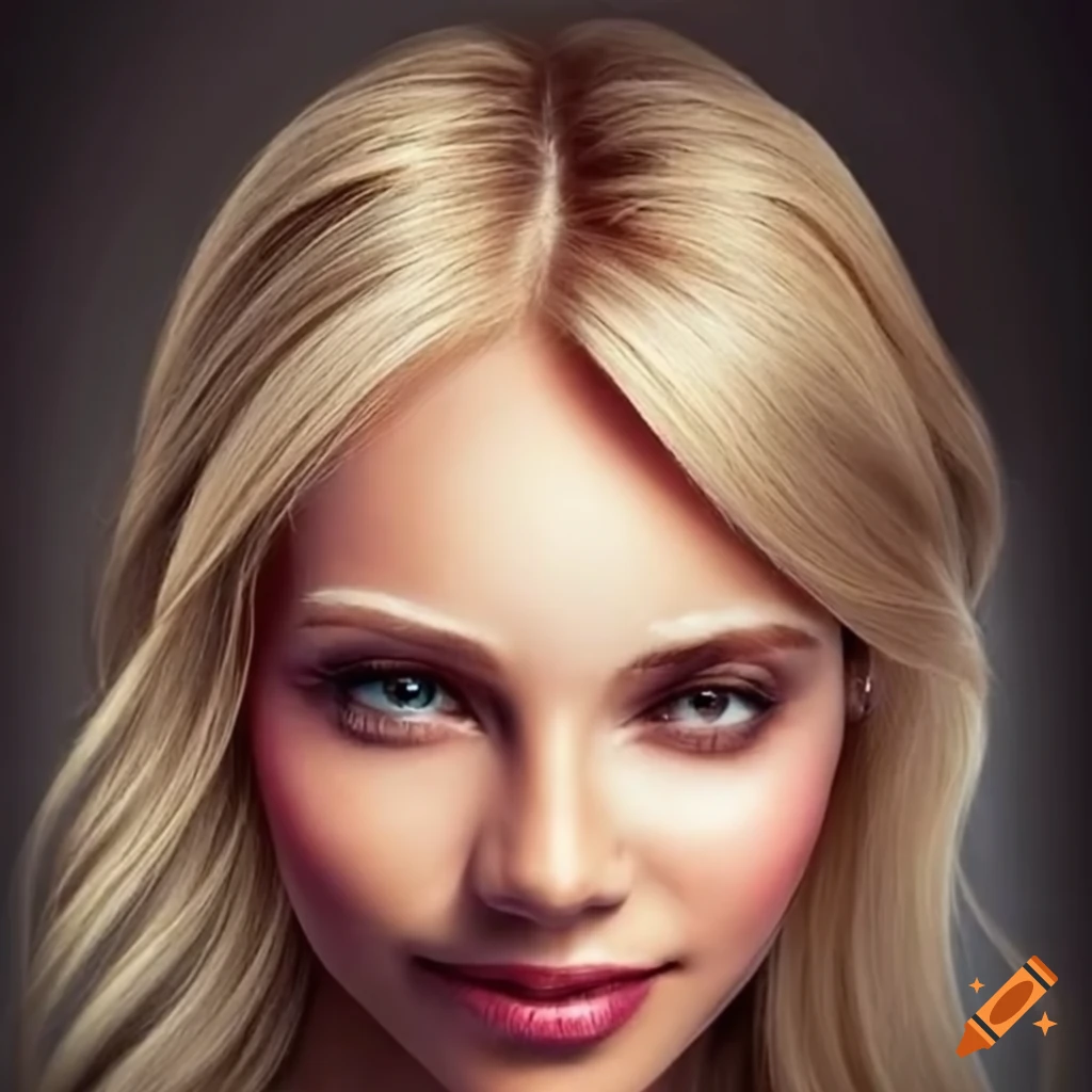 Stunning Smile Of A Woman With Blonde Hair On Craiyon