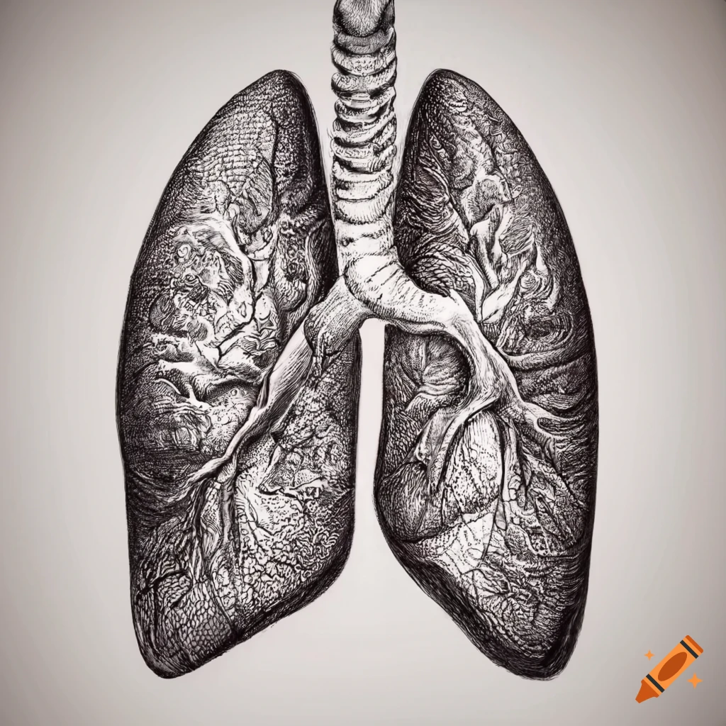 Lungs Illustration | Cycling Artwork