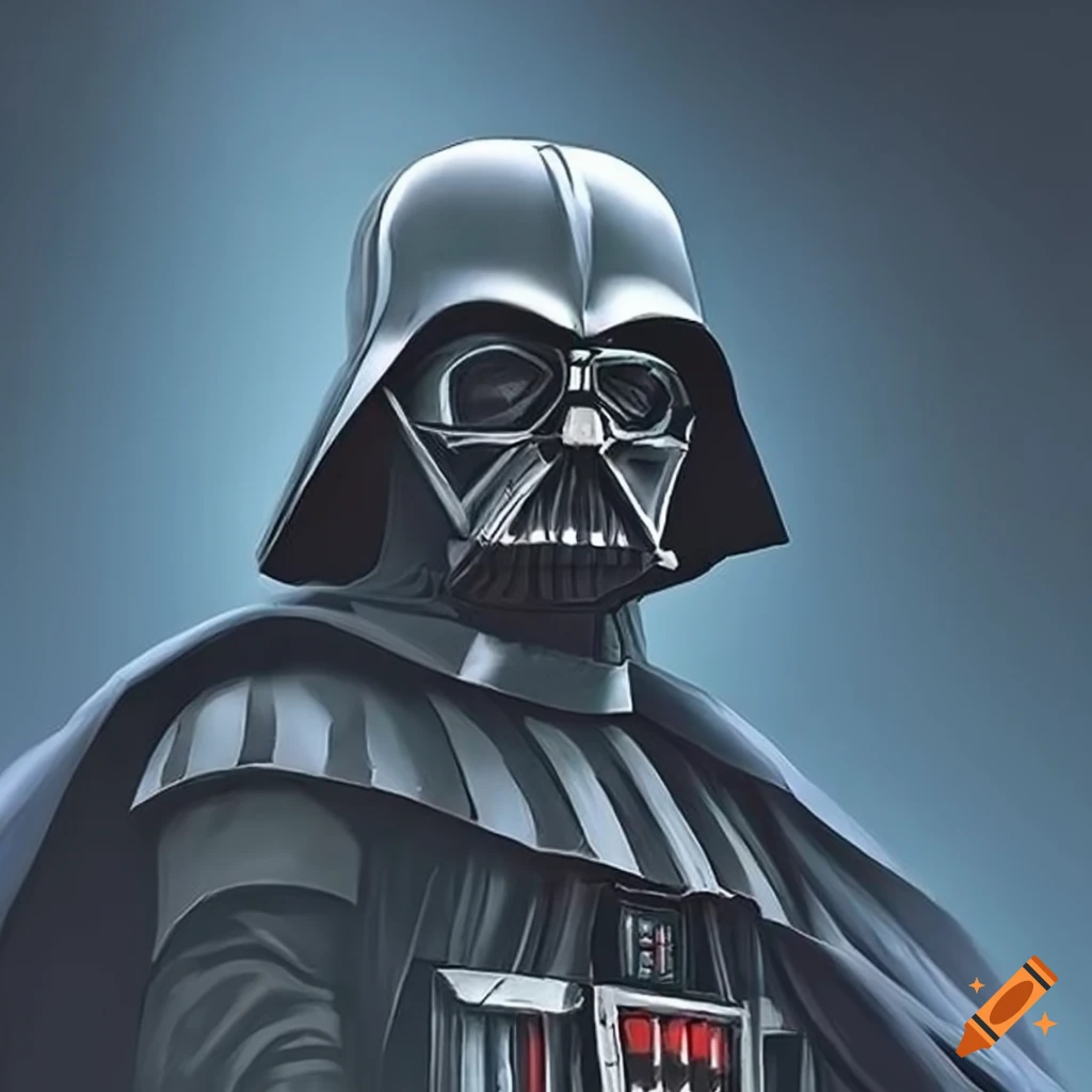 Star wars darth vader white armor on Craiyon