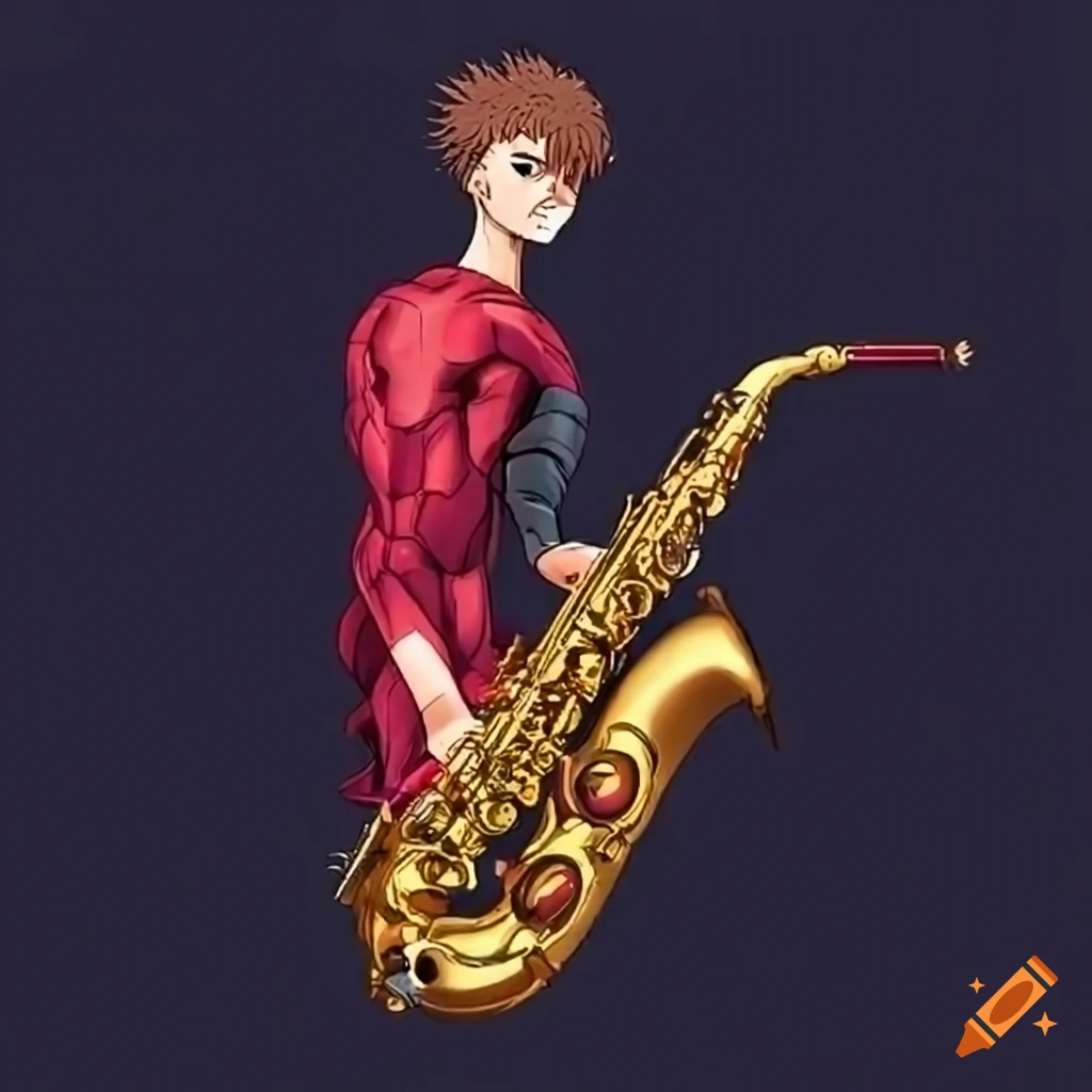 Saxophone Girl by anightw on DeviantArt