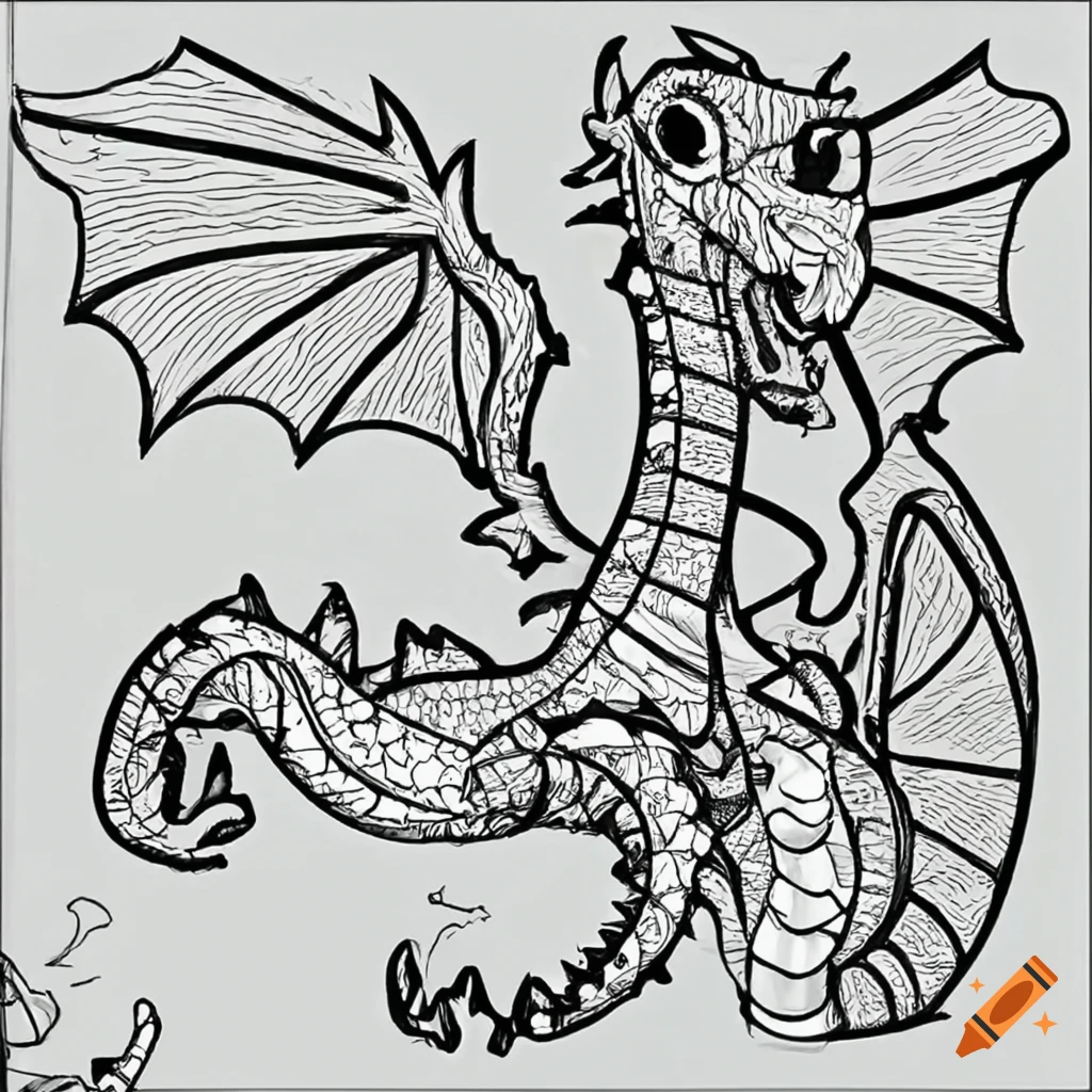 1024x1024 Easy To Draw Dragon Dragons Cool And How Coloring  Easy dragon  drawings, Cool dragon drawings, Dragon head drawing