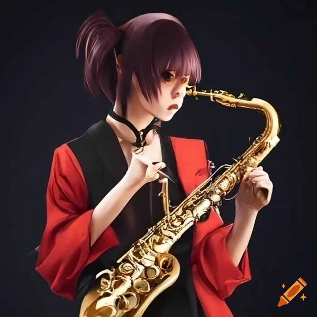 AI Art: The saxophone boy is really handsome by @j | PixAI