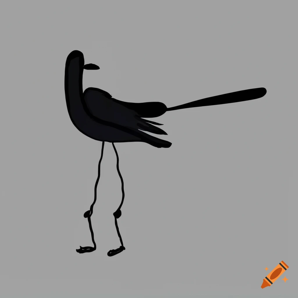 how to draw crow drawing from 22 number easy step by step@DrawingTalent -  YouTube