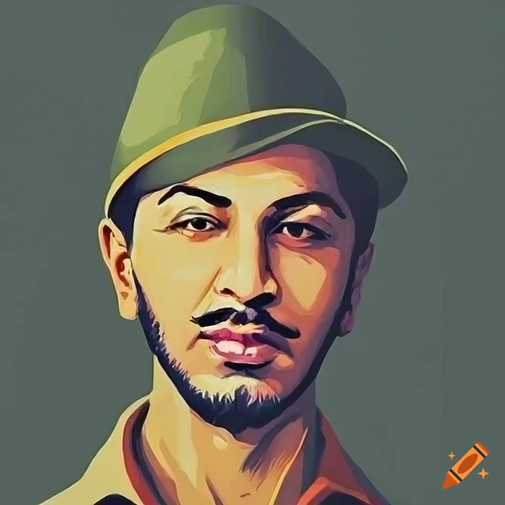 Share more than 148 drawing of bhagat singh super hot