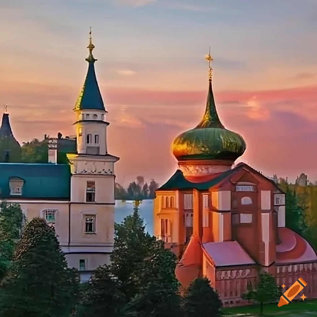 Вечерний город