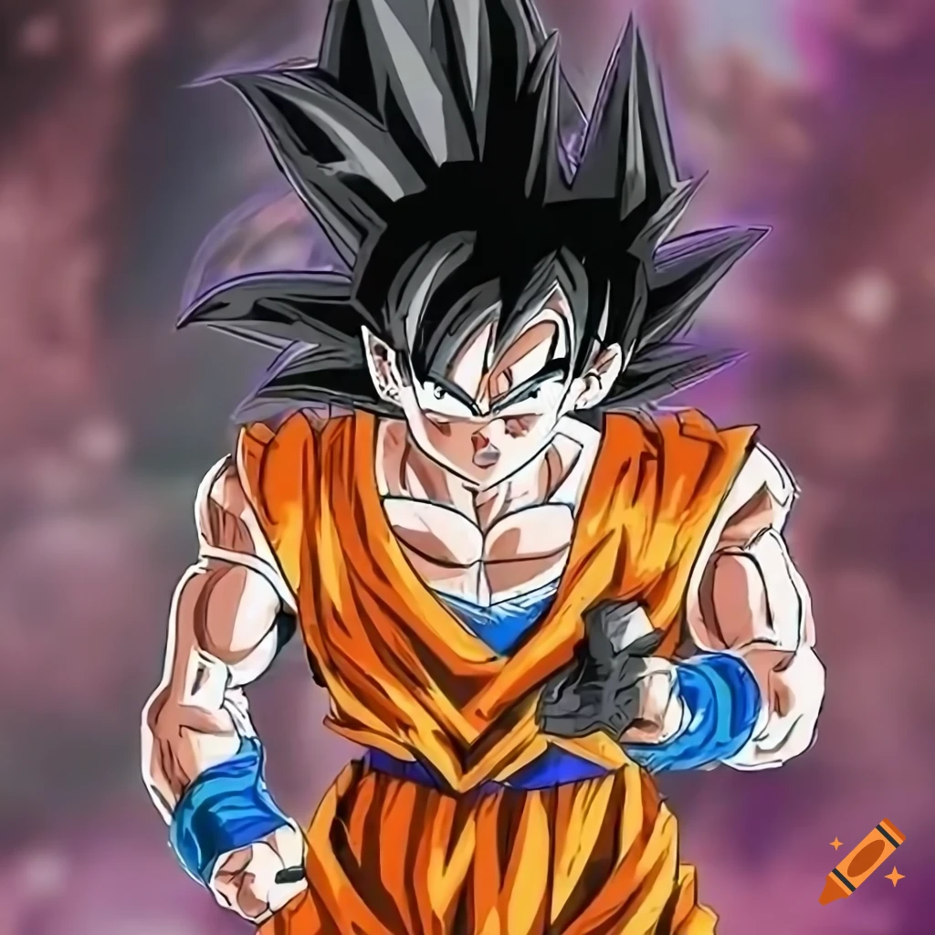 Goku 2D animation
