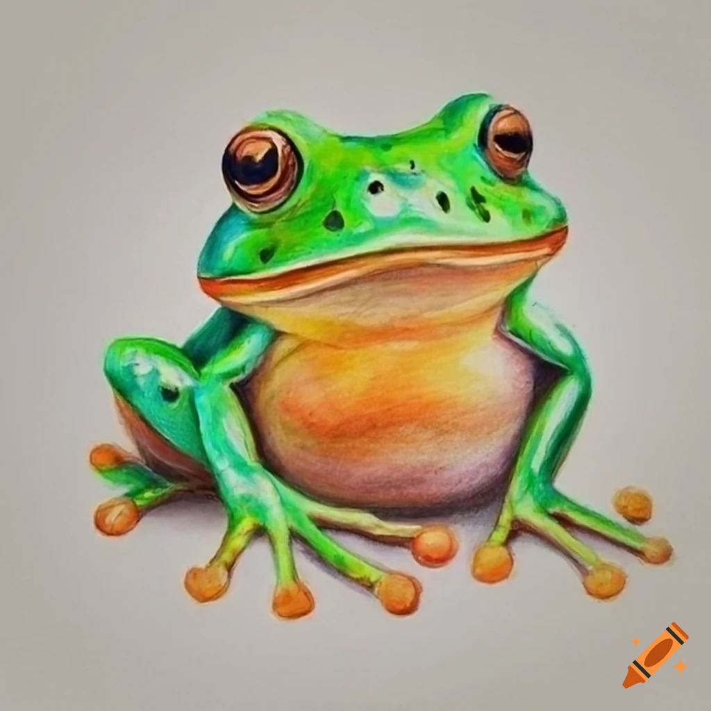 How to Draw a Frog with Graphitint Pencils