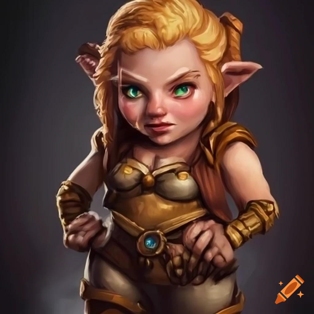 A cute female dwarf