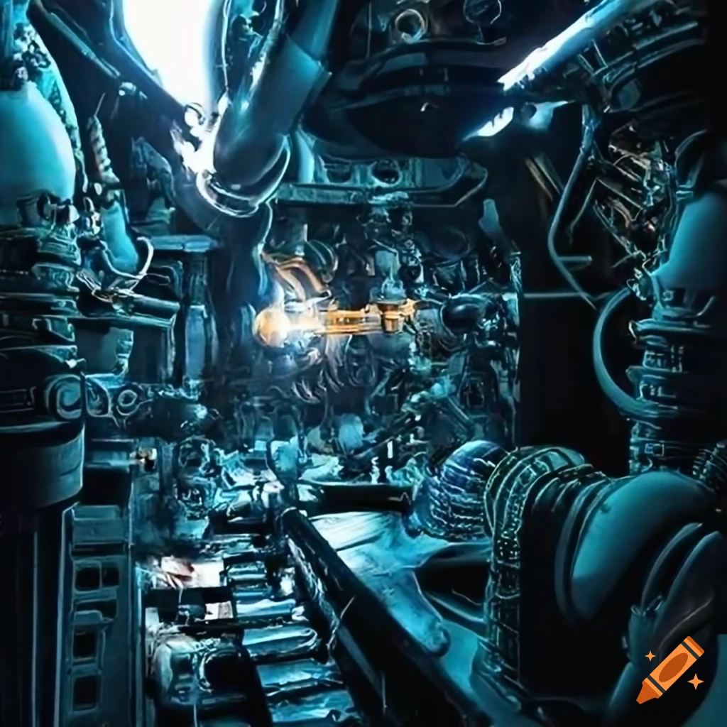 Engine room on Craiyon