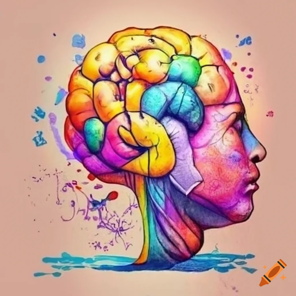 Diseño creativo e inteligente dibujado