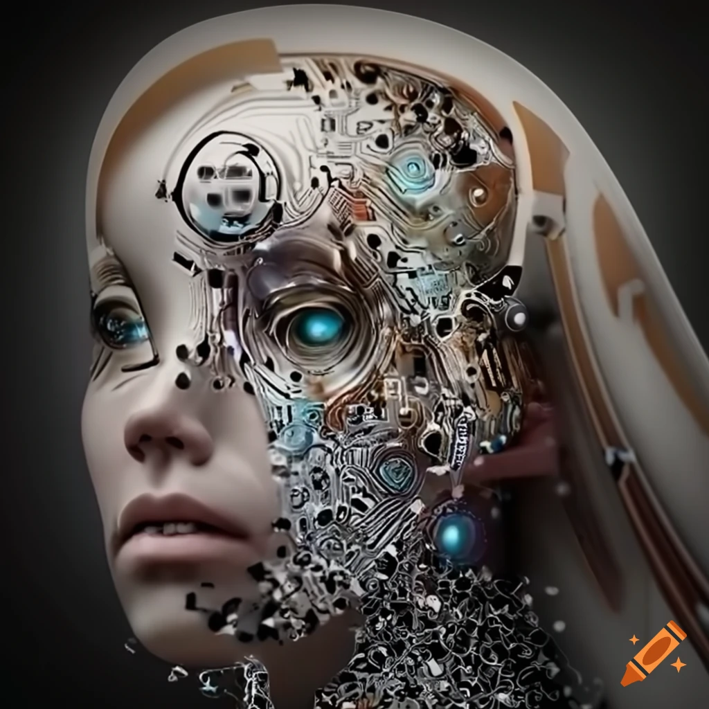Robot Vs Human Ai Artificial Intelligence Stock Vector (Royalty Free)  1061105804 | Shutterstock