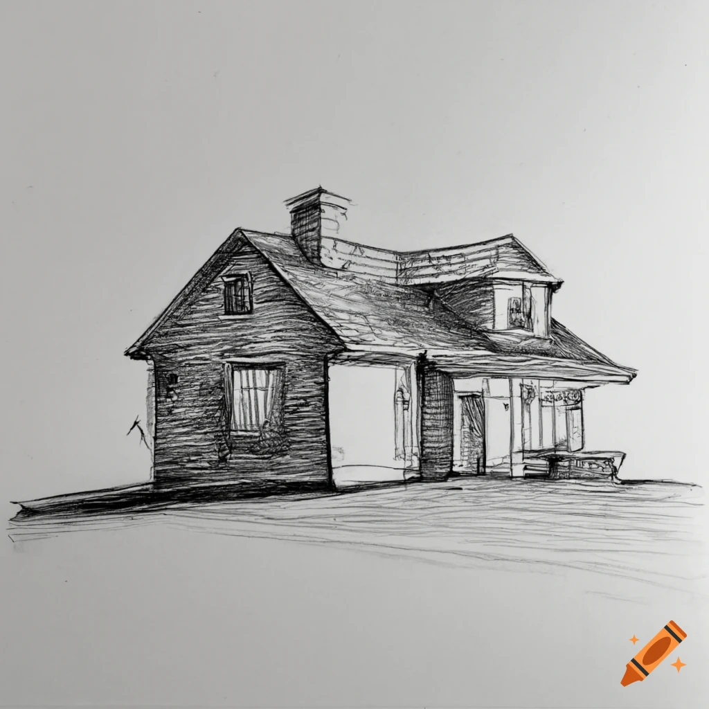 How to Draw 2 Point Perspective House | TikTok
