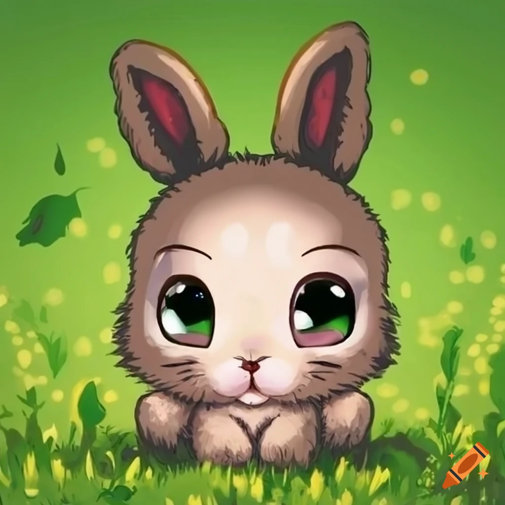 cute baby bunny cartoon