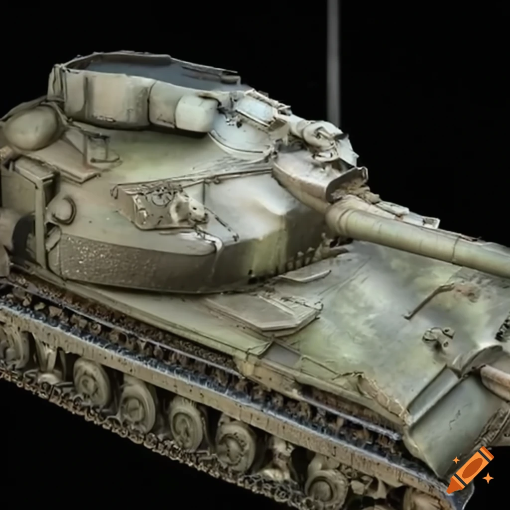 Minimalist tank design on Craiyon