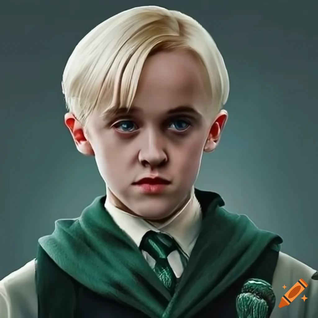 Image of draco malfoy from harry potter on Craiyon