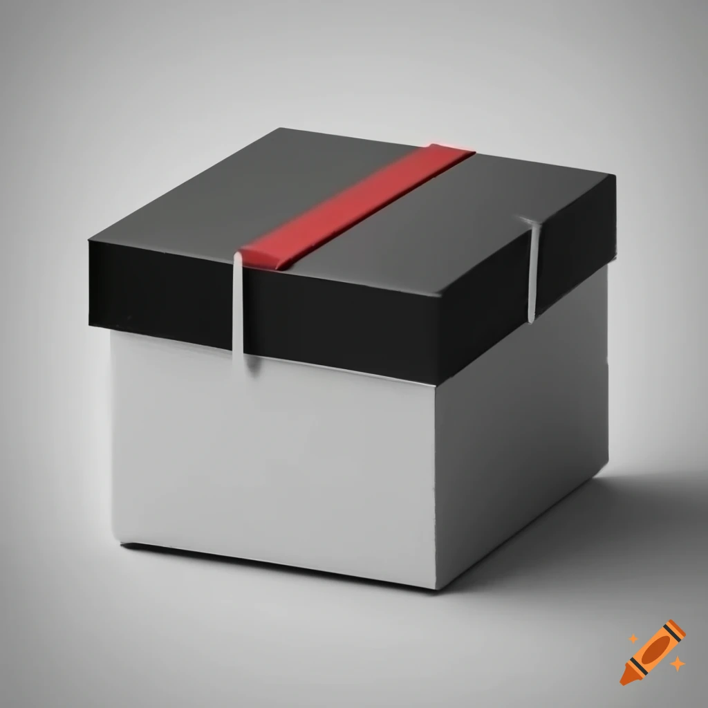 A membership box with the name redbox and the box is half white and