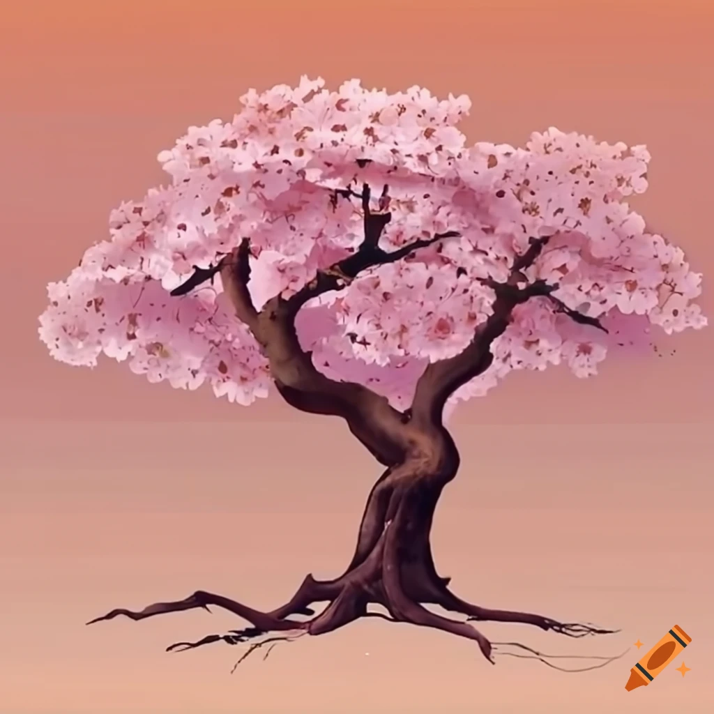 Cherry Blossom Sakura Trees #paper#invitations#announcements#printed | Cherry  blossom art, Blossoms art, Trees drawing tutorial