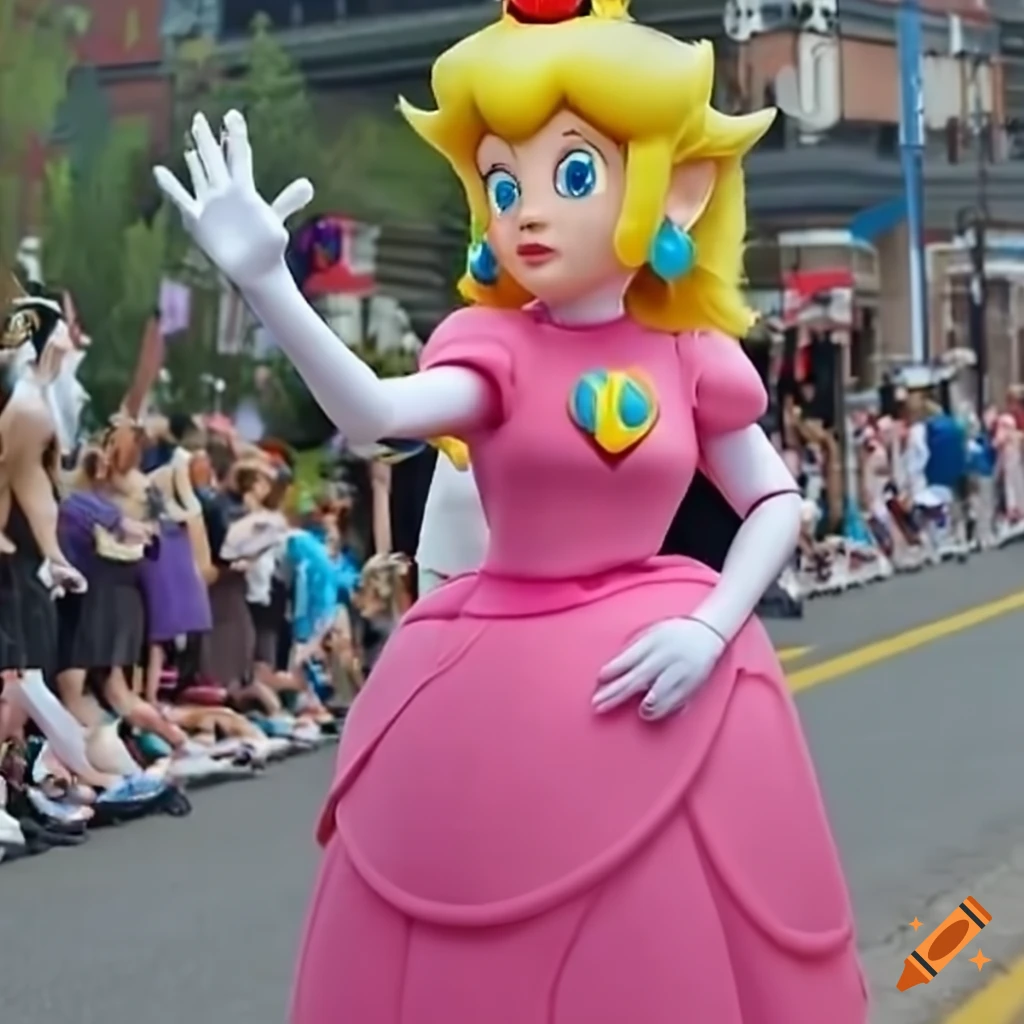 princess peach costume  Peach costume, Princess peach costume