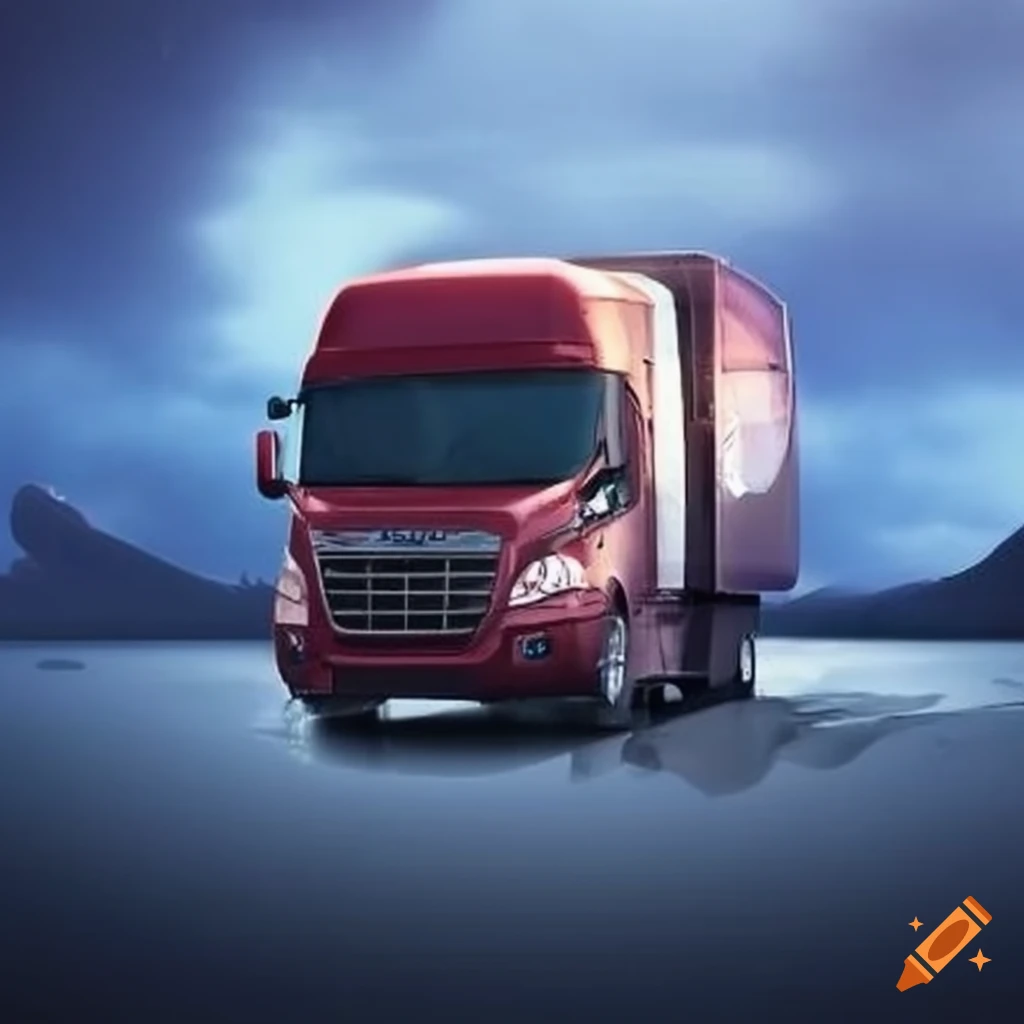 Logo for transport company name alpha tours