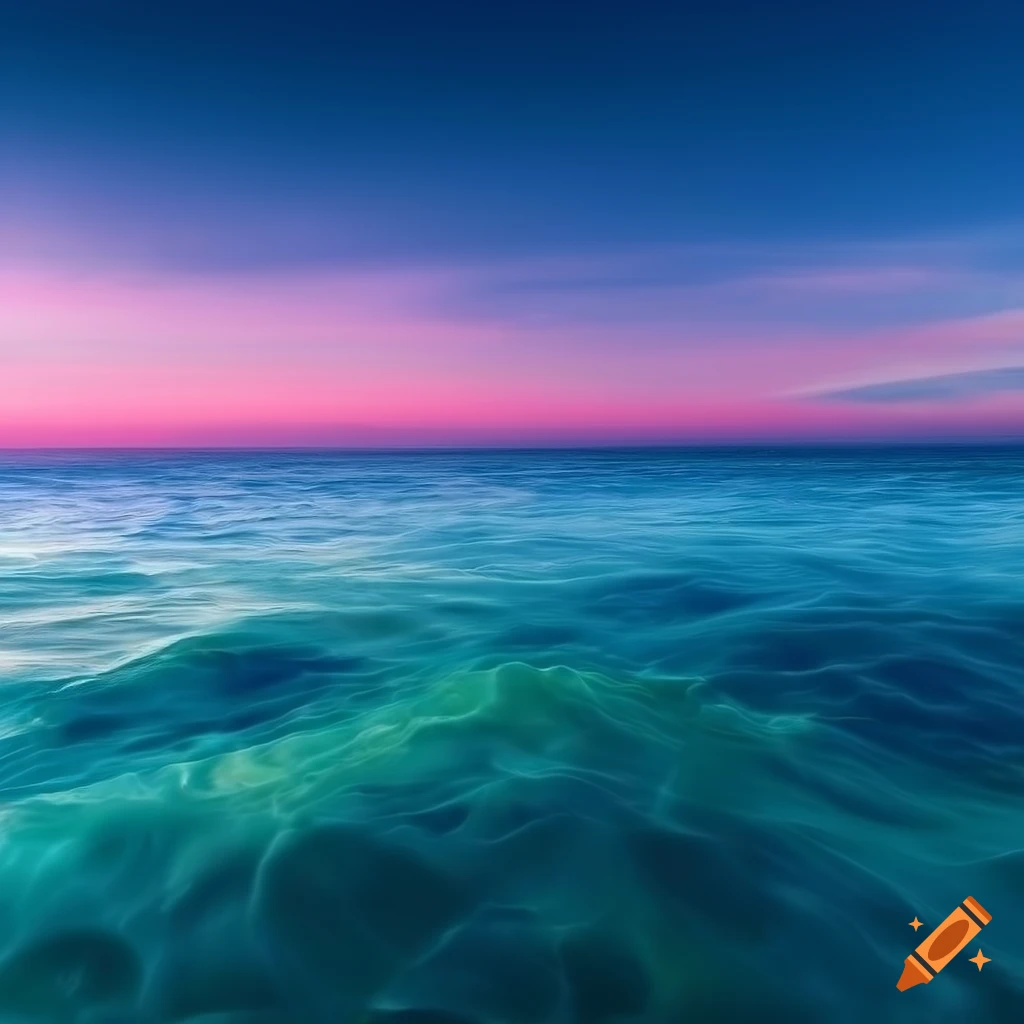 1280x1024 wallpaper ocean with colour clouds