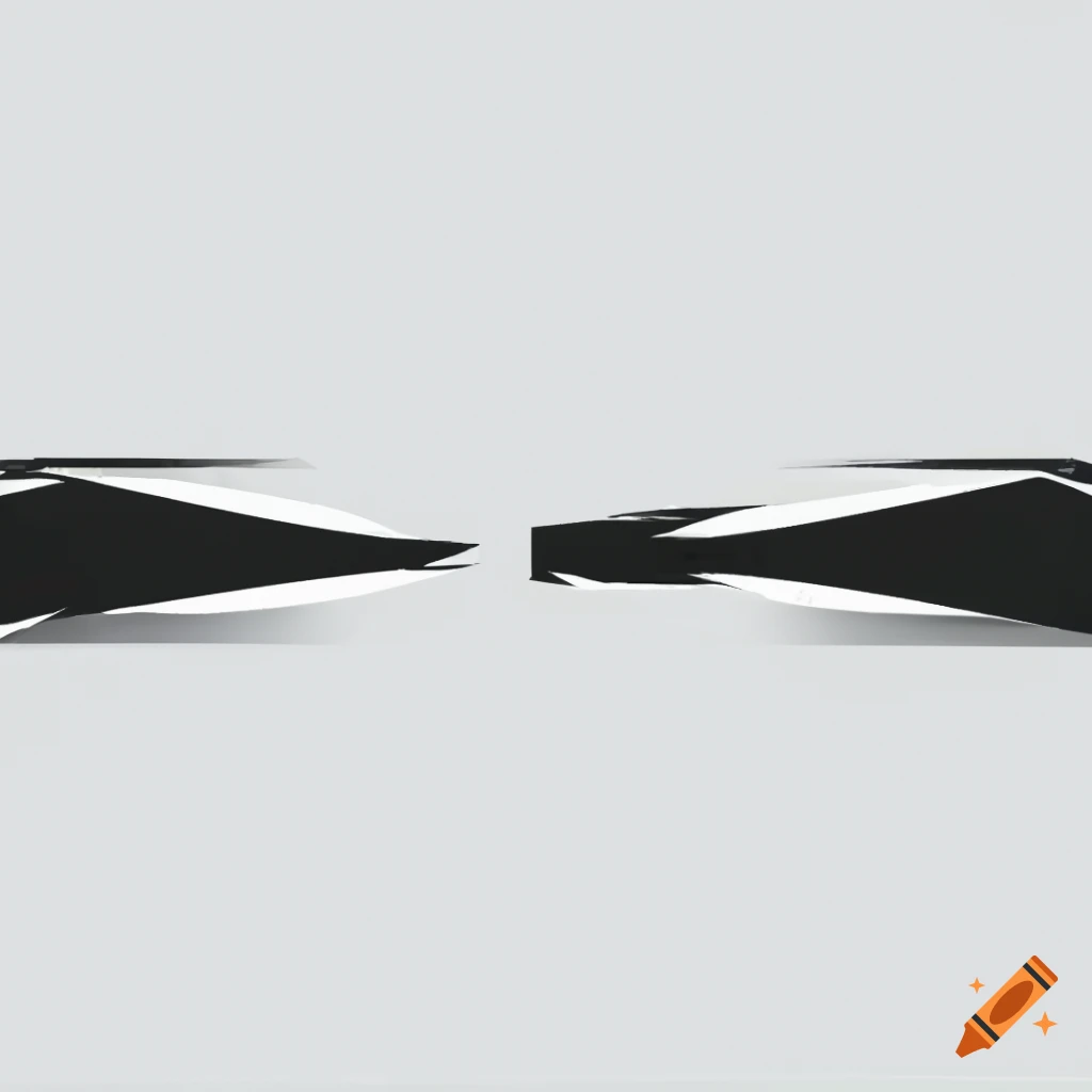 Clean white background with only a few lines in a valorant style