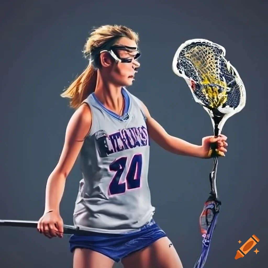 Woman lacrosse player
