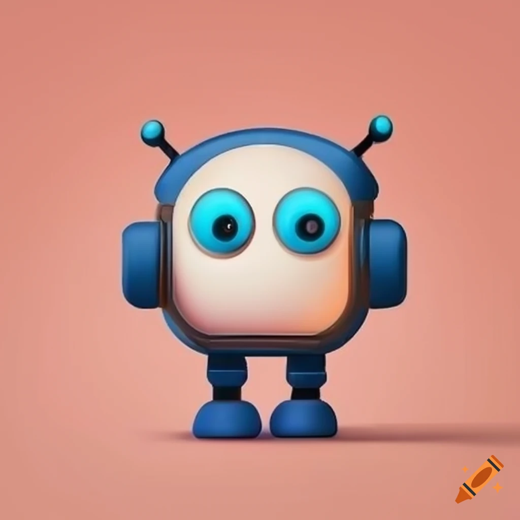 logo-little-funny-robot-android-answering-machine-on-craiyon
