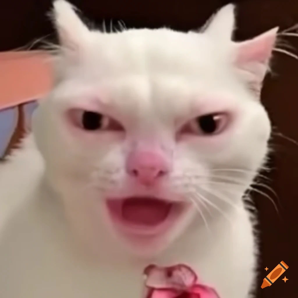 A Crying Cat Meme With No Text On Craiyon