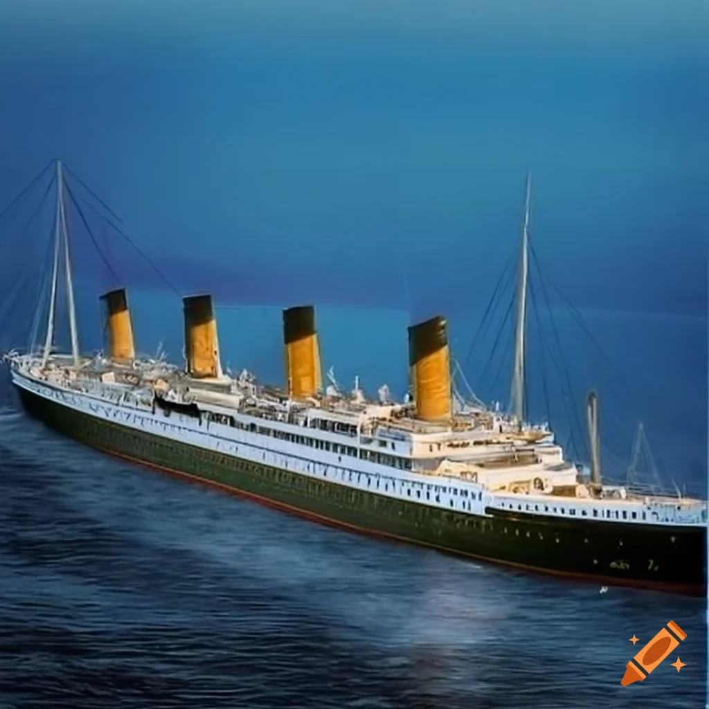 Restoring titanic on Craiyon
