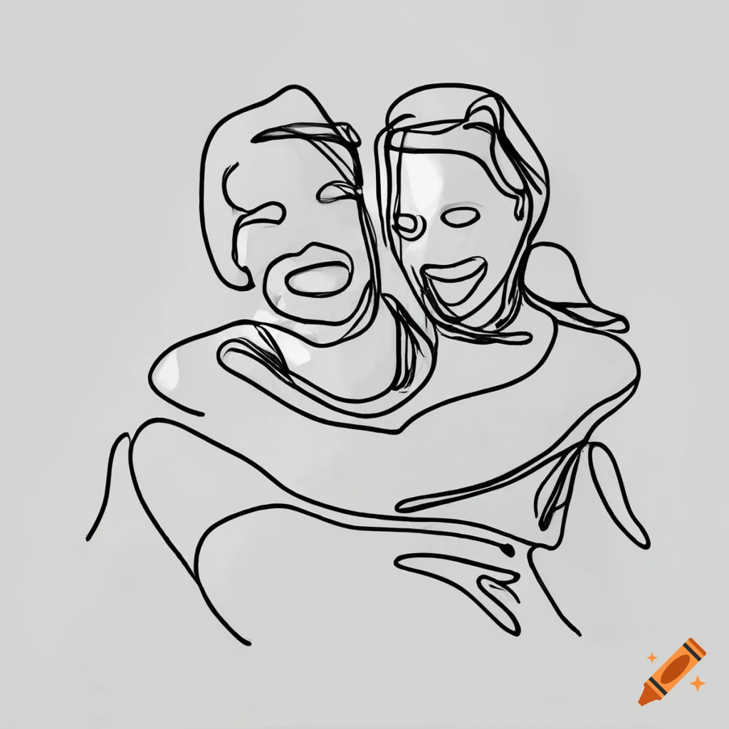 Happy Couple Sketch Photos and Images