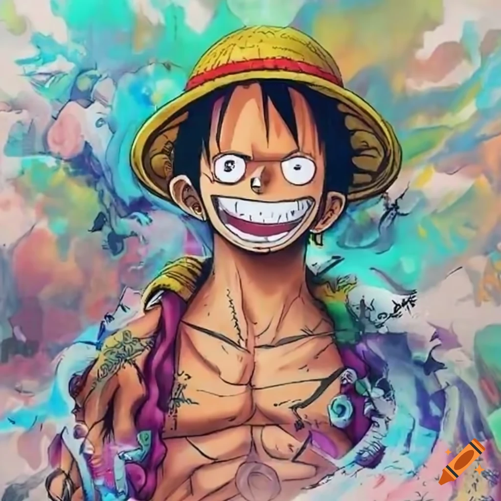 Plaid One Piece Luffy Smile - Manga city