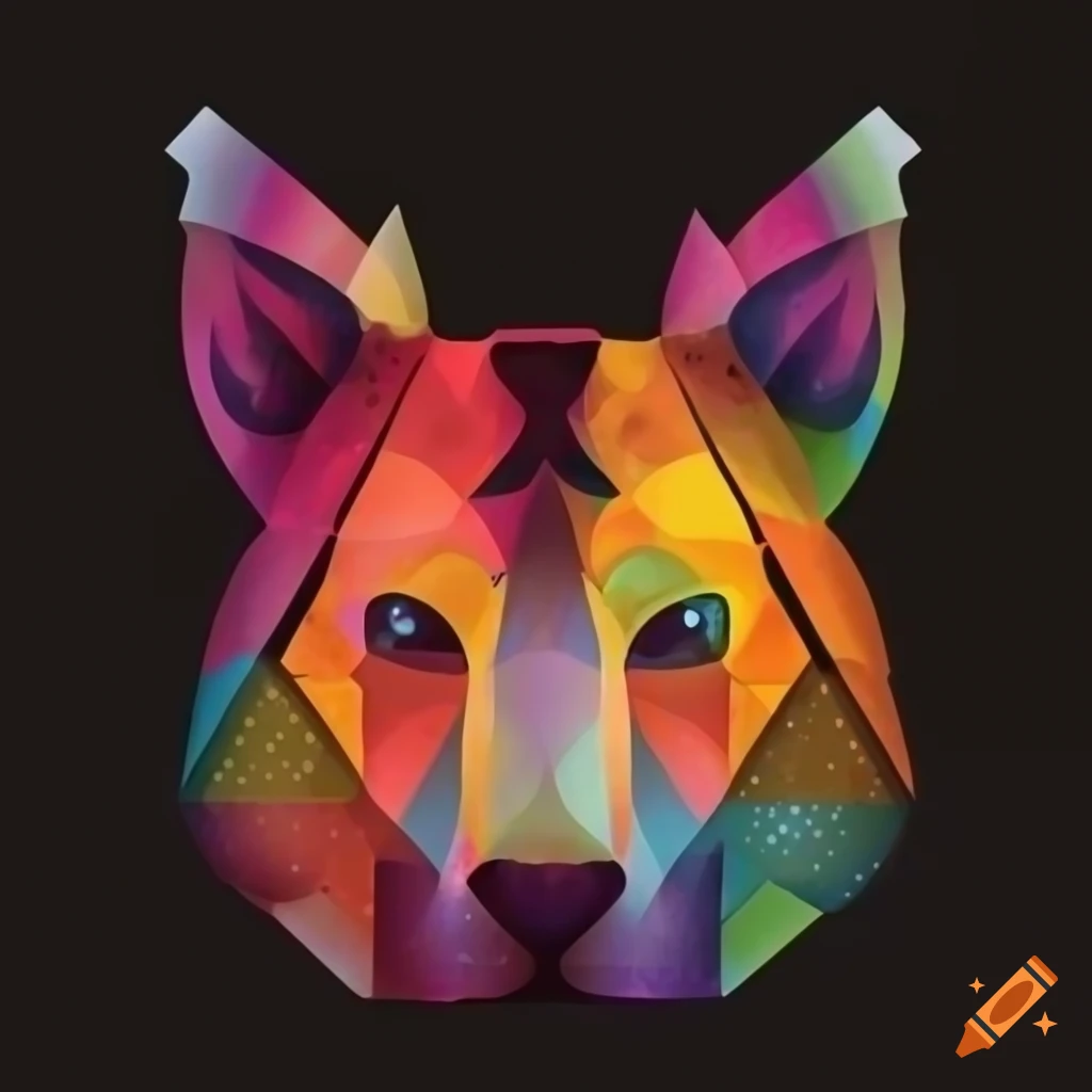 graphic design shapes animal