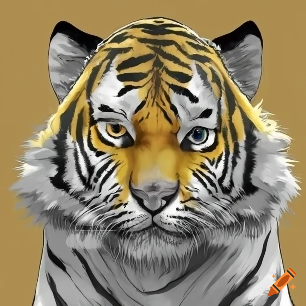 Cool Anime Tiger by ColorfulArtistRose on DeviantArt