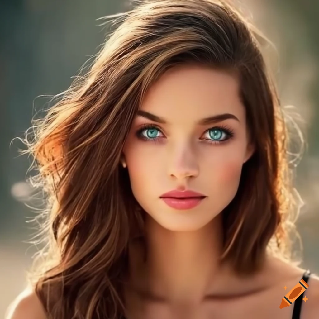 woman with spanish heritage, brown hair, brown eyes