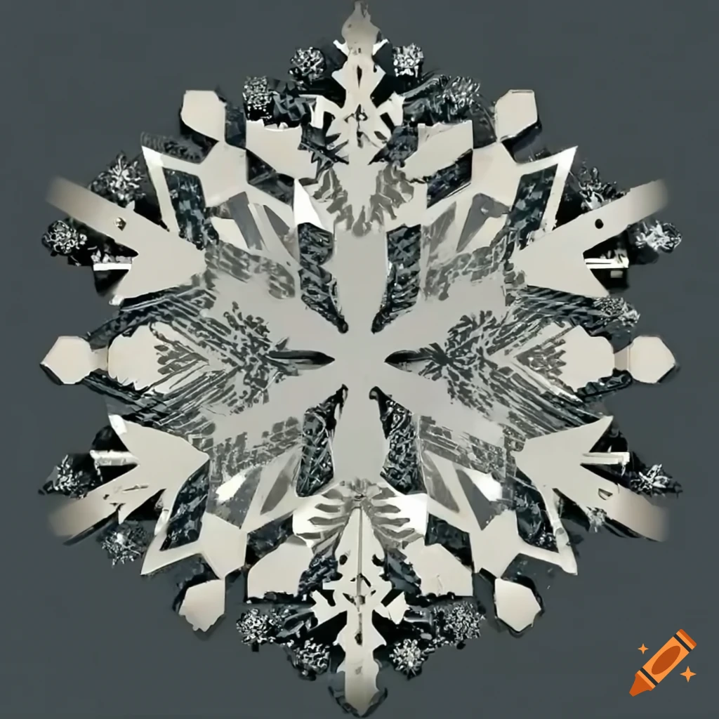 Snowflake Cutouts by AbstractDesigns