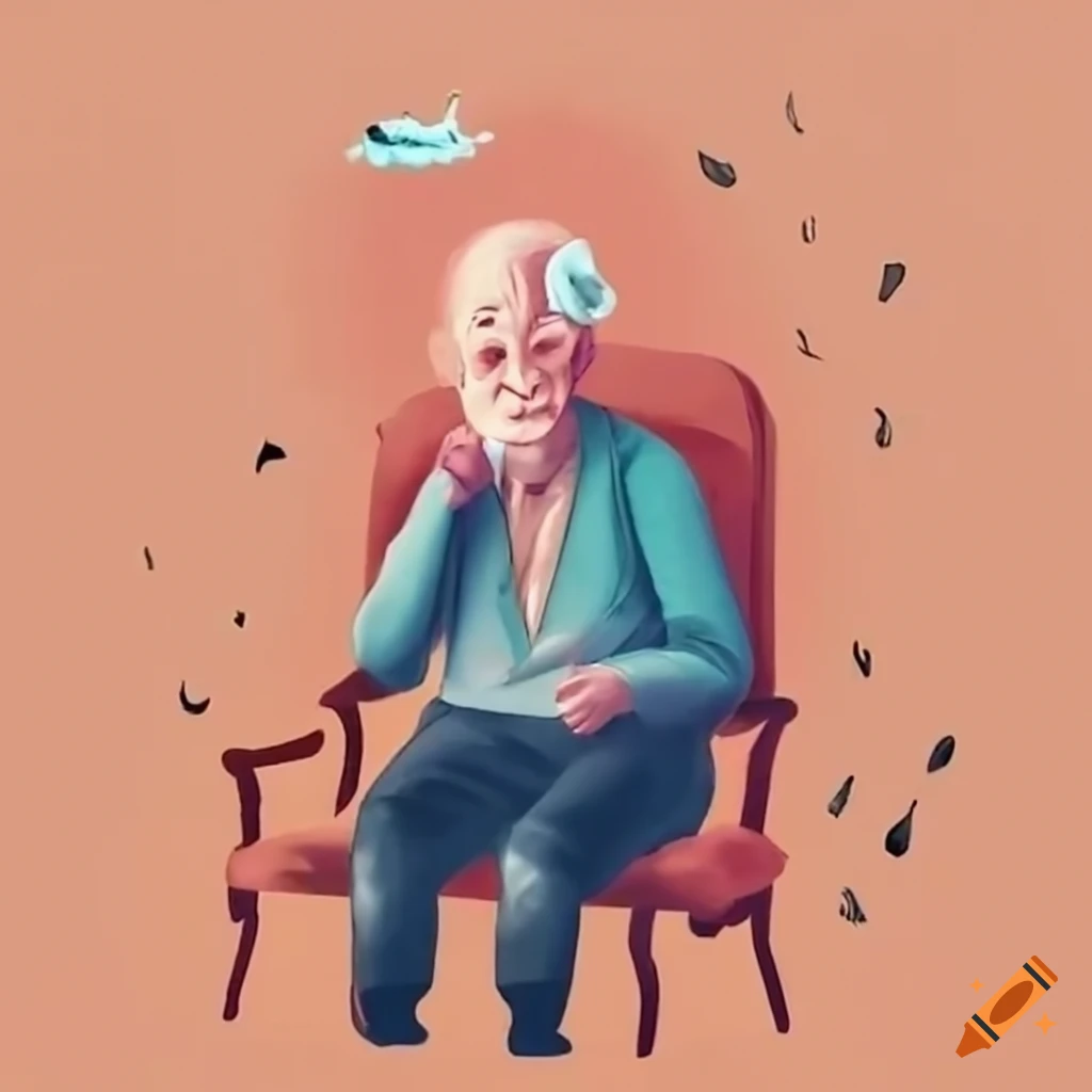 My neighbor has dementia and repeats the same things over and over again