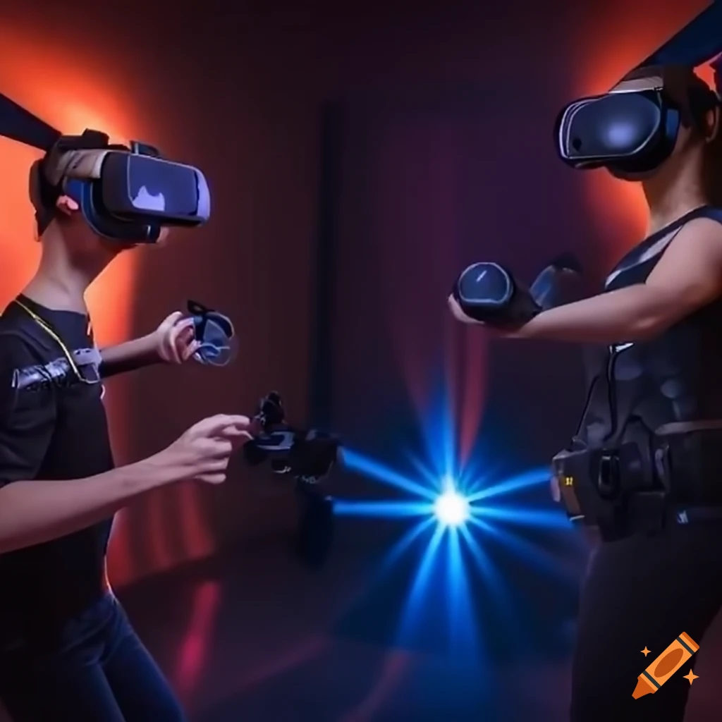 Two player vr game