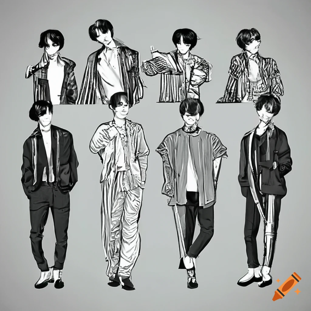 Bts drawing HD wallpapers | Pxfuel