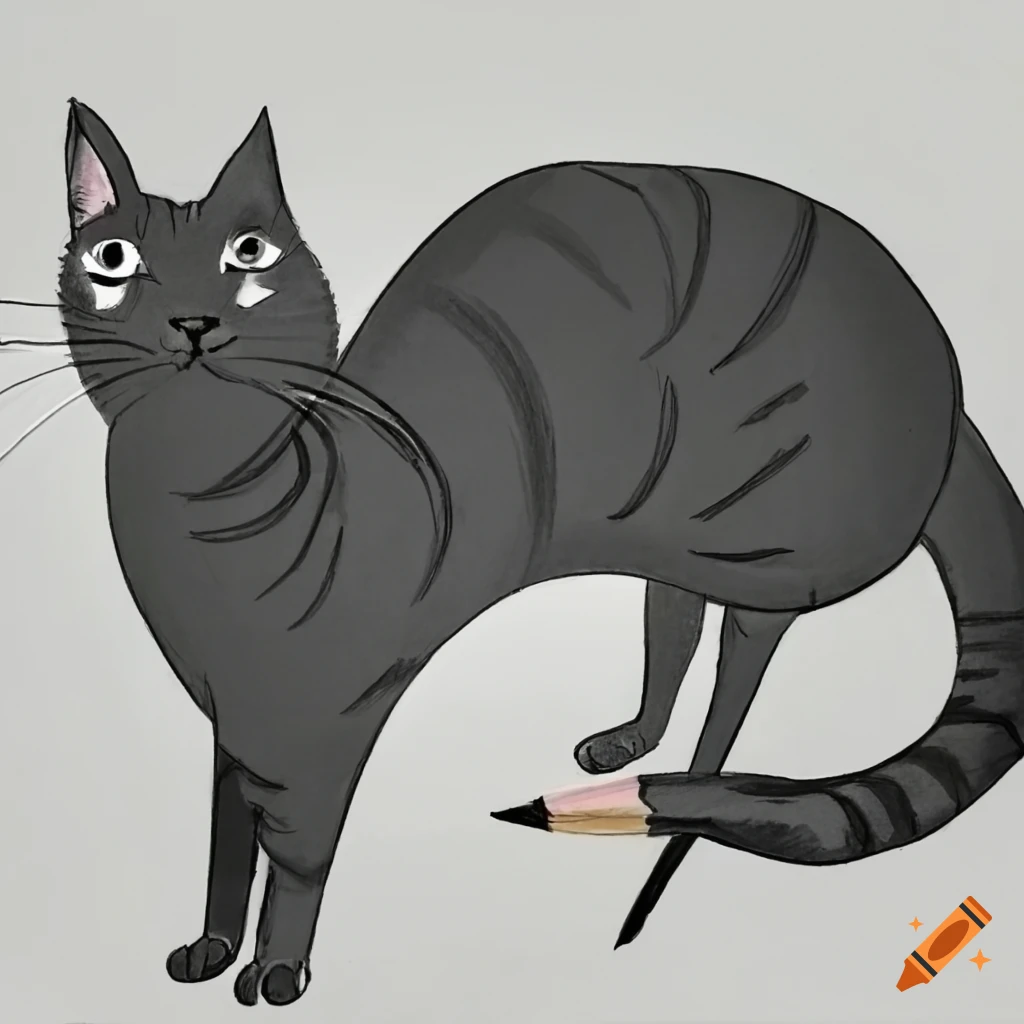 Easy to draw a cat with circles! #fyp #foryou #viral #easydrawing #beg... |  TikTok