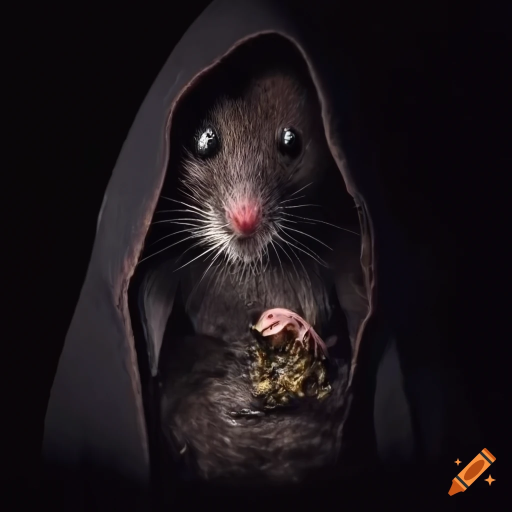 A Grey Rat With Black Splotches Wearing A Dark Fantasy Cloak Large C273ce271e6d46ff8736b642b98401b9.webp