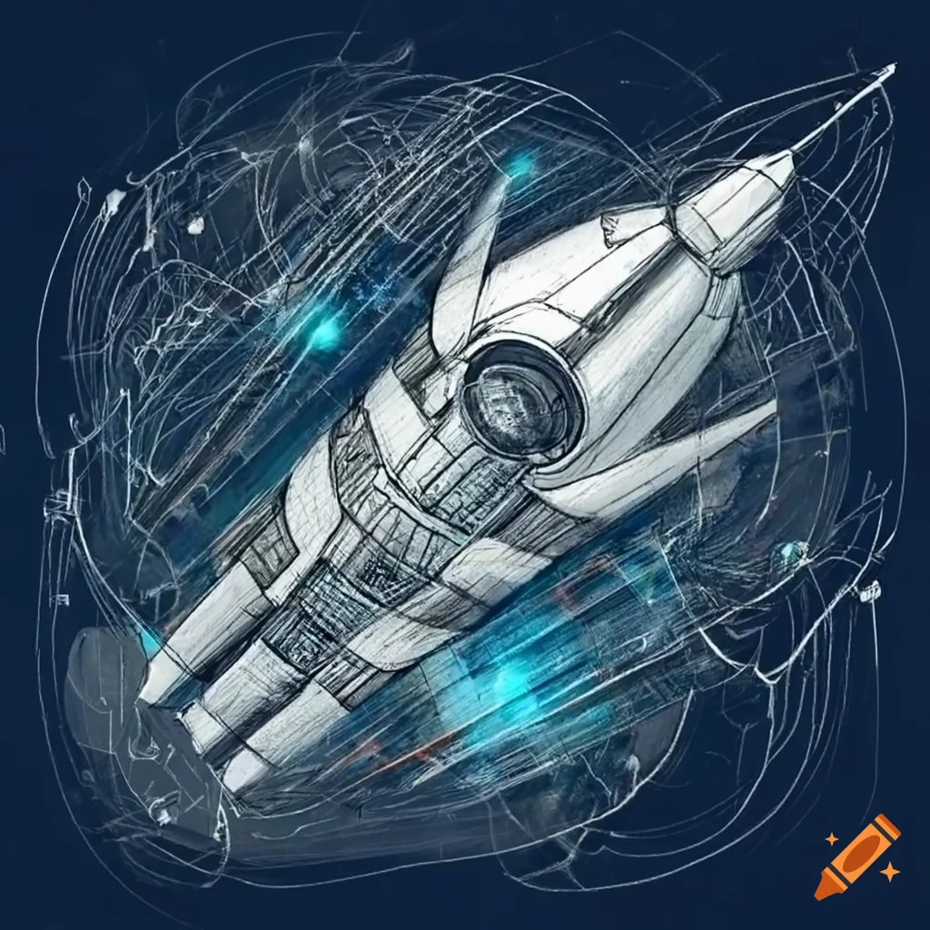 Spaceship Drawing Images - Free Download on Freepik