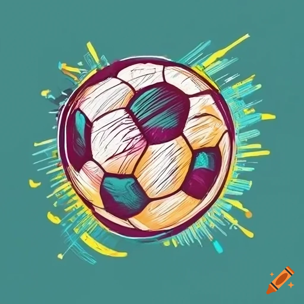Website logo soccer lottery on Craiyon