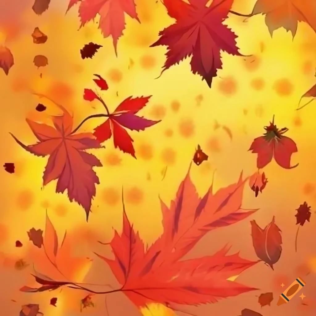 Autumn Leaf by scailaret | Fall leaves drawing, Leaf drawing, Cute anime  wallpaper