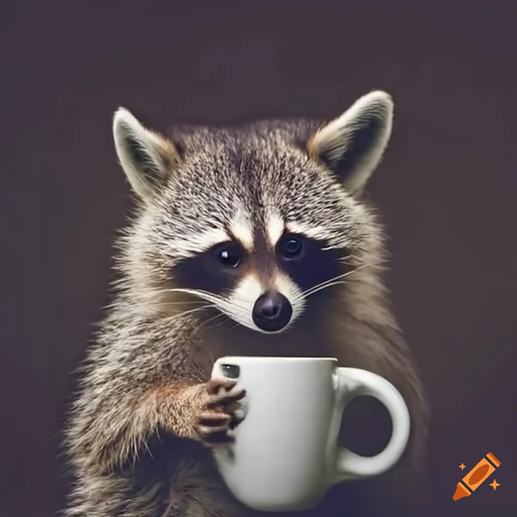 Expresso Racoons Coffee Raccoon Memes