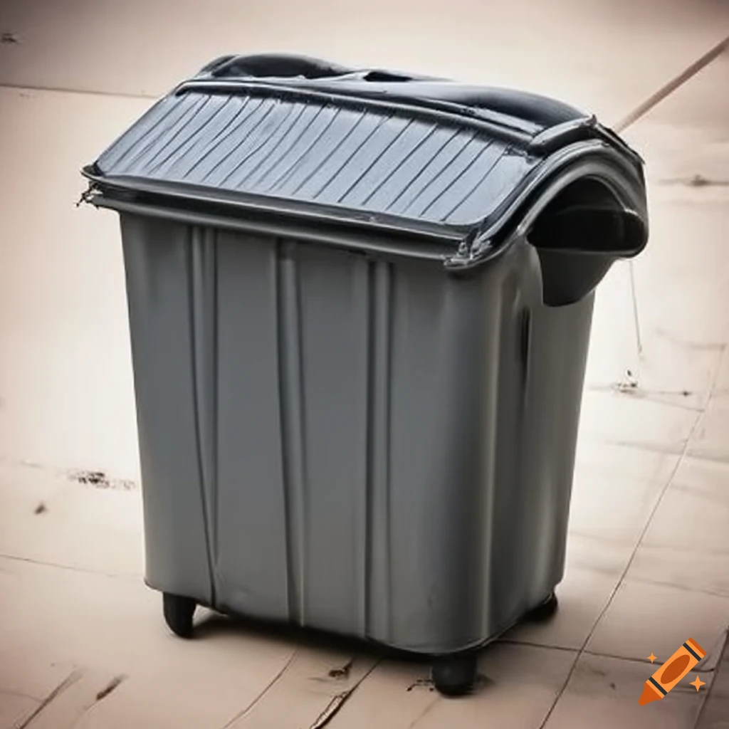 Metal garbagecan color fullsize