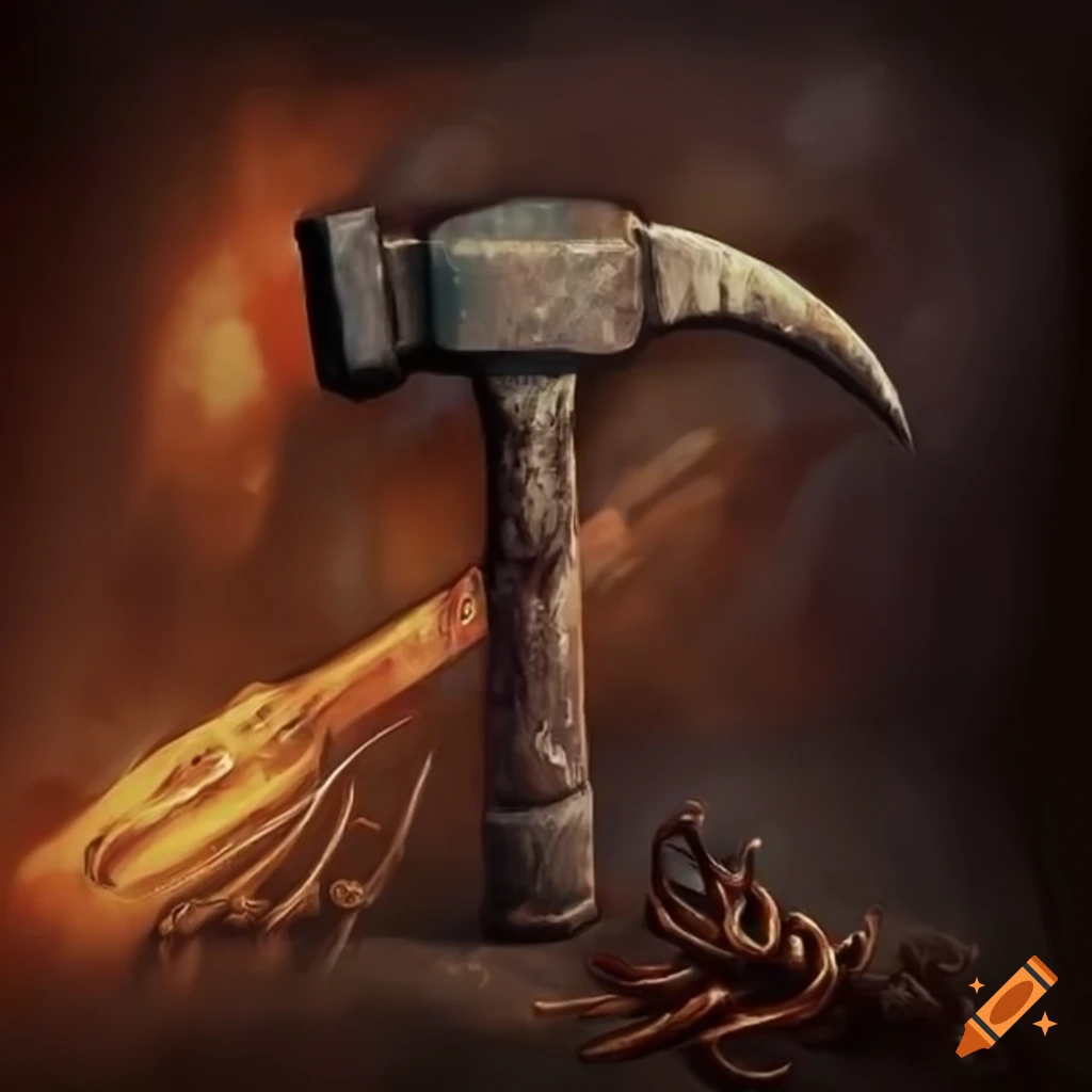 Hammer and tongs in a fantasy setting
