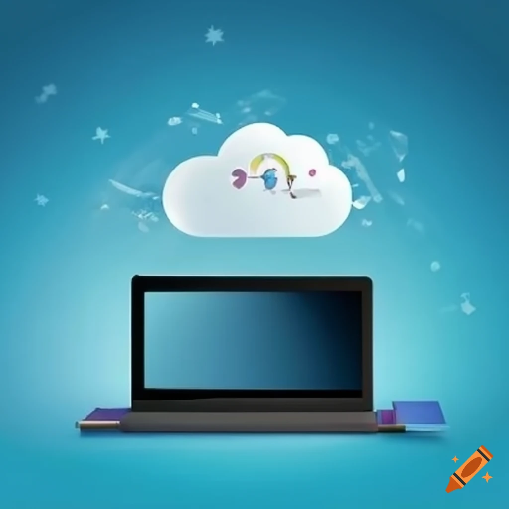 Education On Cloud Computing On Craiyon Education on cloud computing on craiyon