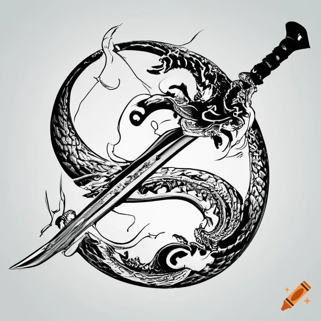 Samurai Sword Tattoo | 3d-mon.com
