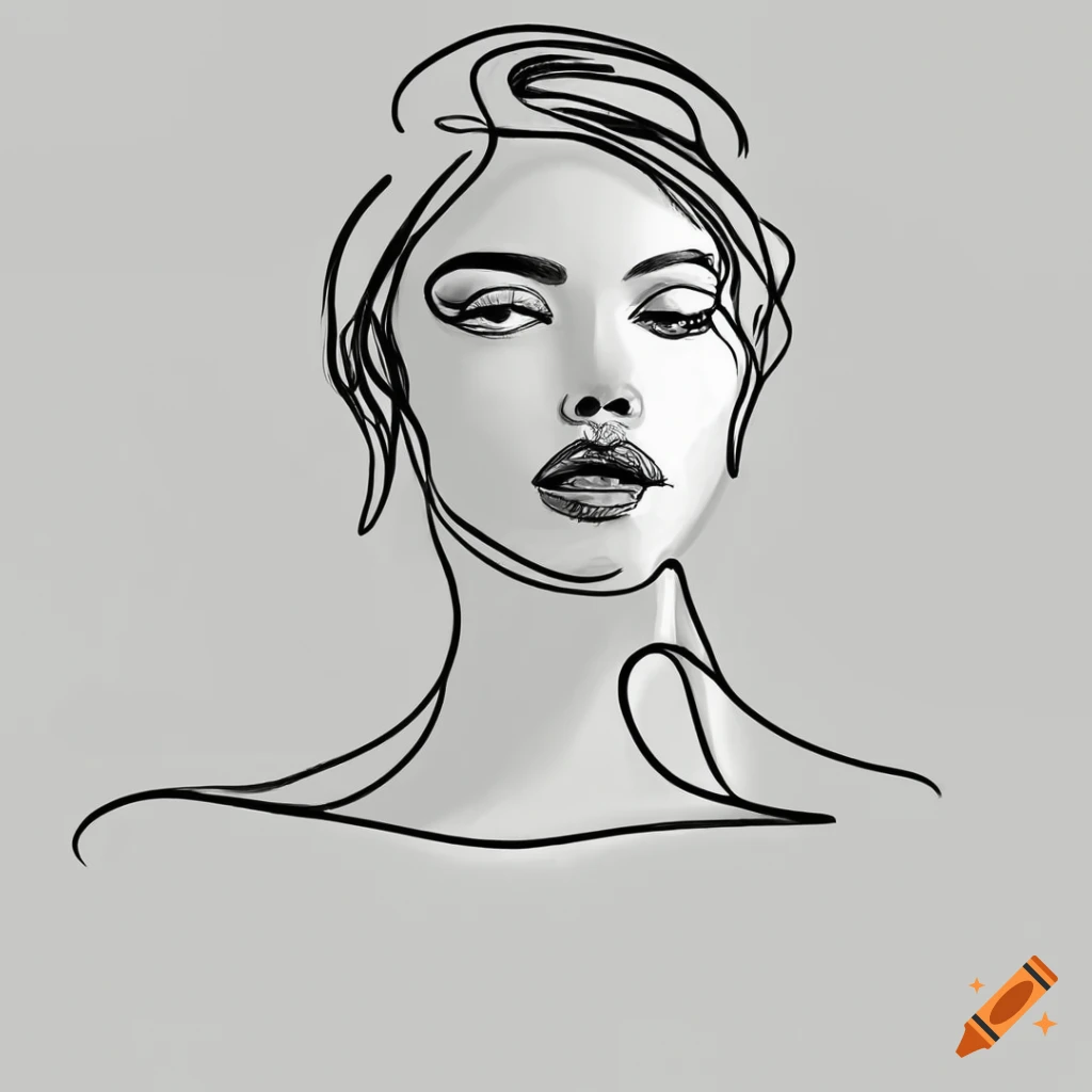 Easy Portrait Drawing Photo Effect - Design Cuts